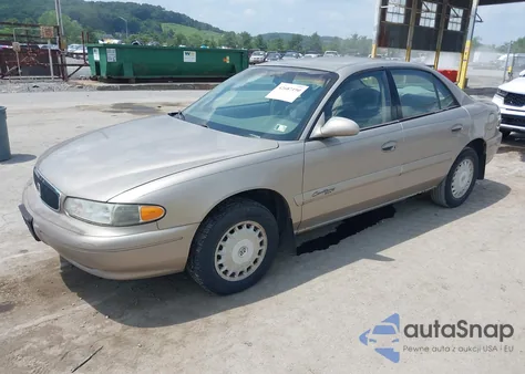 2000 Buick Century Custom из США, поврежденный, VIN 2G4WS52J6Y1191992